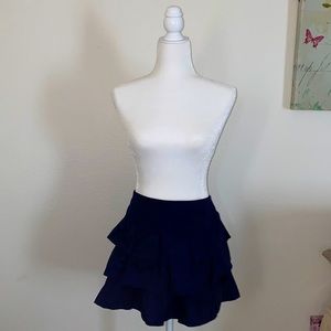 Tommy Girl Navy Blue Mini Skirt